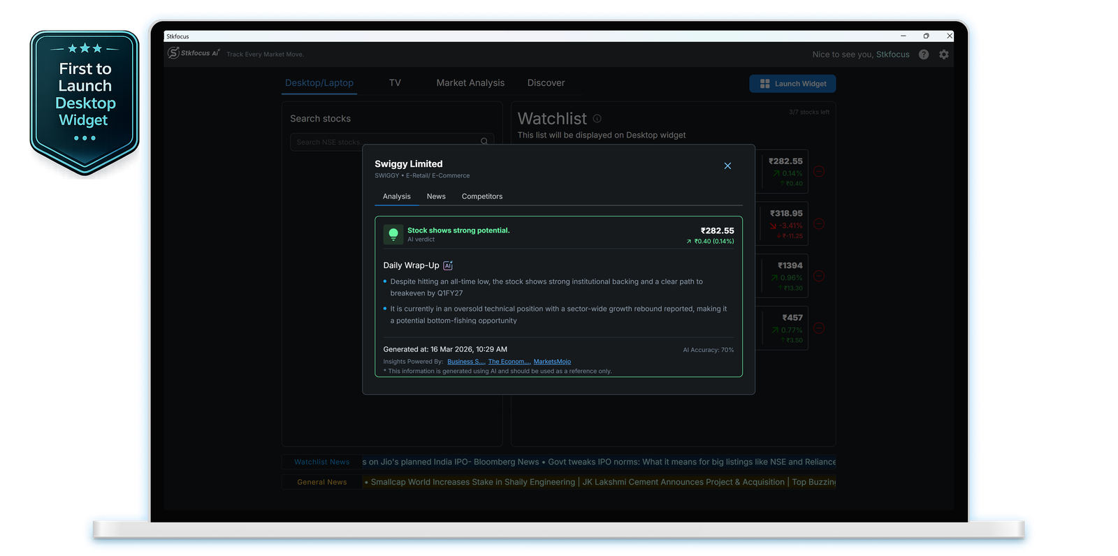 Image of desktop app mockup